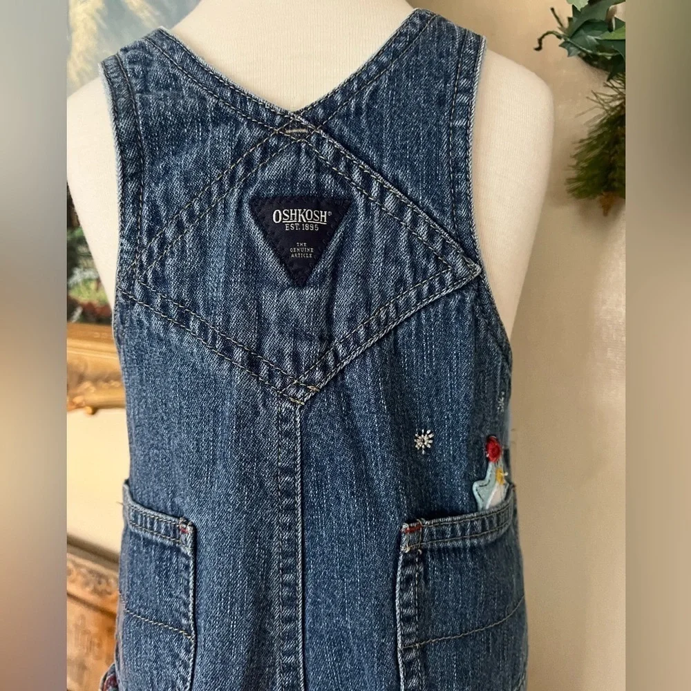 Oshkosh denim lined Overalls